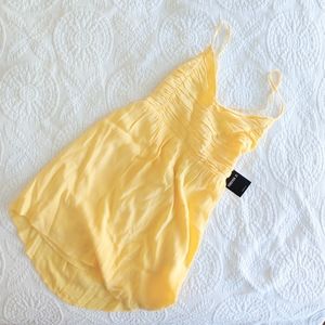 Forever 21 Yellow Mini Dress
